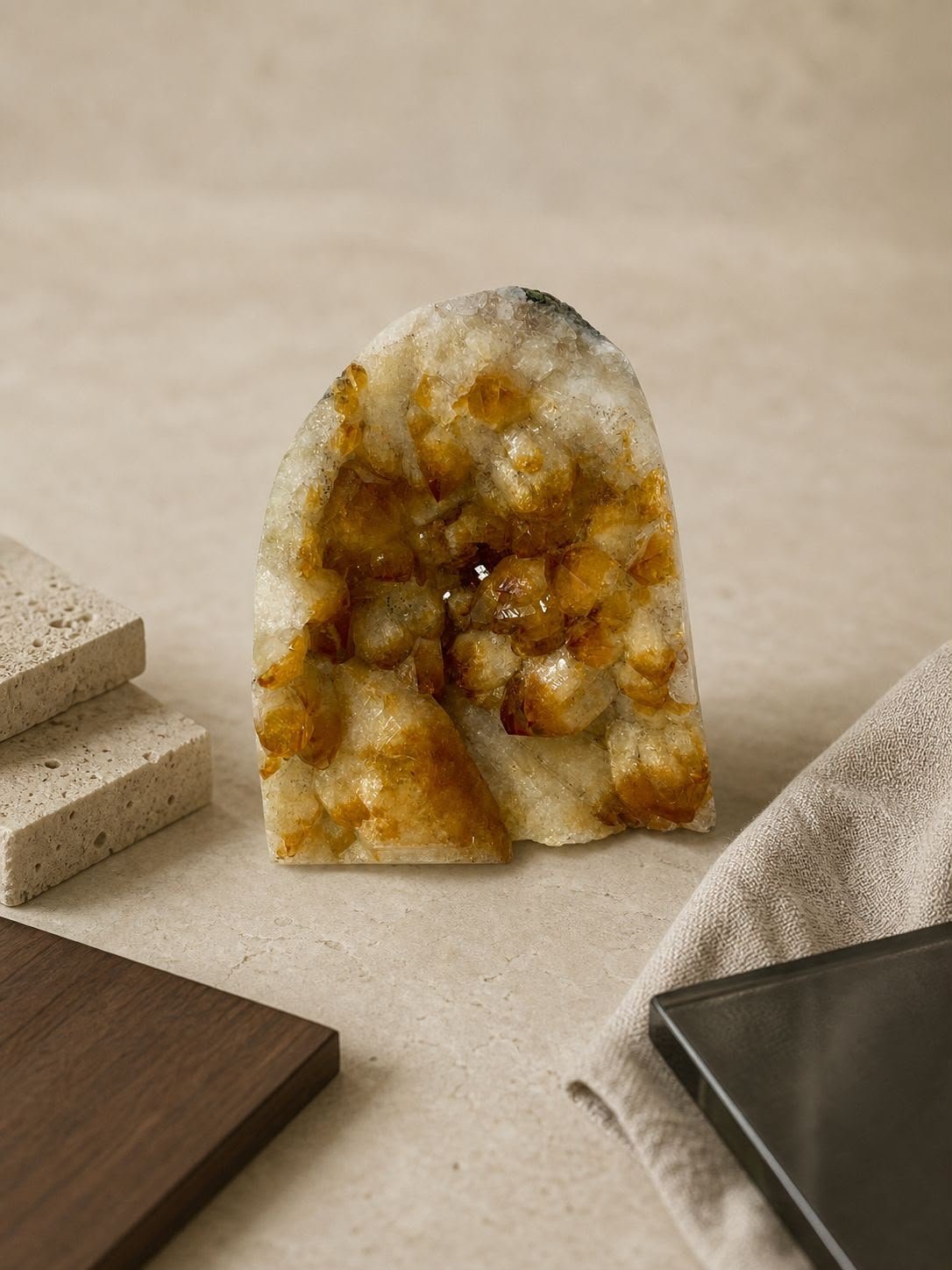 Citrine Cathedral Geode No. 2
